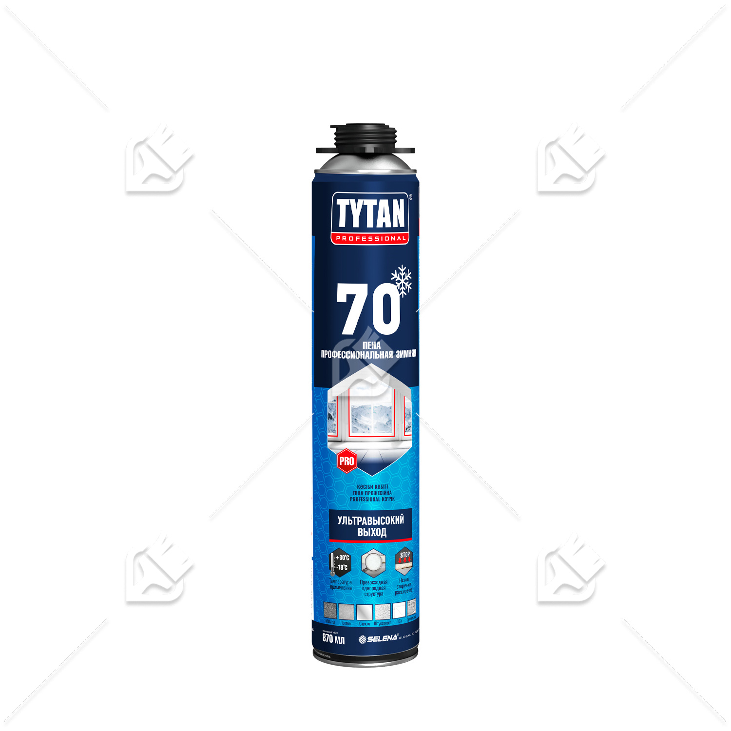 Пена профессиональная Tytan Professional 70 зимняя 870 мл