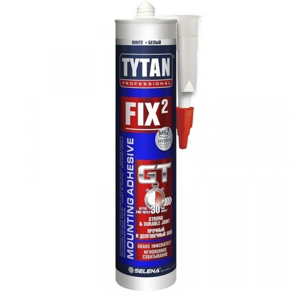 Клей монтажный Tytan Professional Fix² GT 290 мл