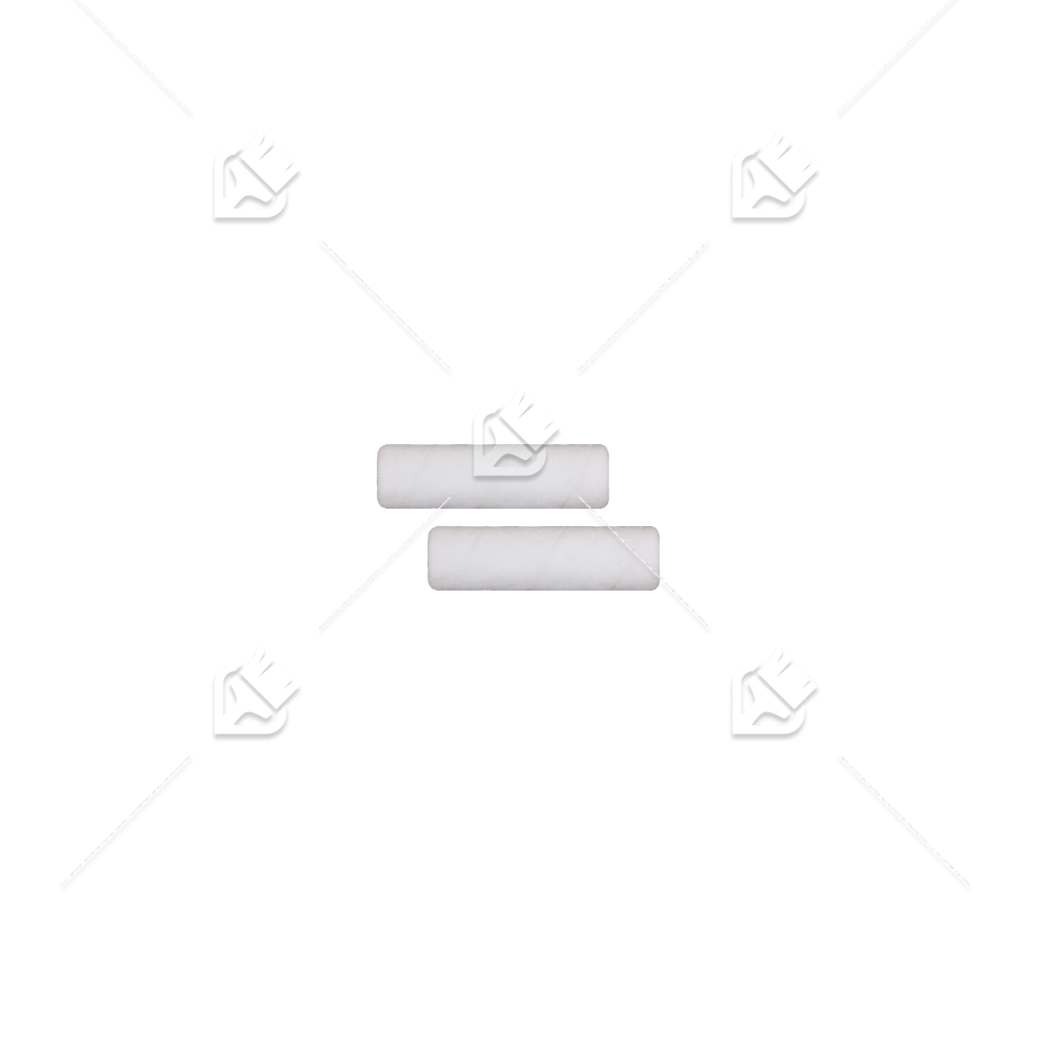 Мини-валик Handmaler велюр ворс 5 мм бюгель 6 мм 15х50 мм 2 штуки