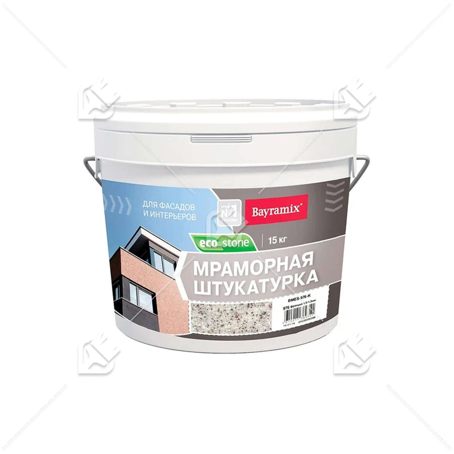 Штукатурка декоративная мраморная Bayramix Ecostone 976-K  15 кг