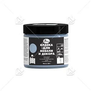 Краска для мебели и декора Новбытхим небесная 0,5кг. 