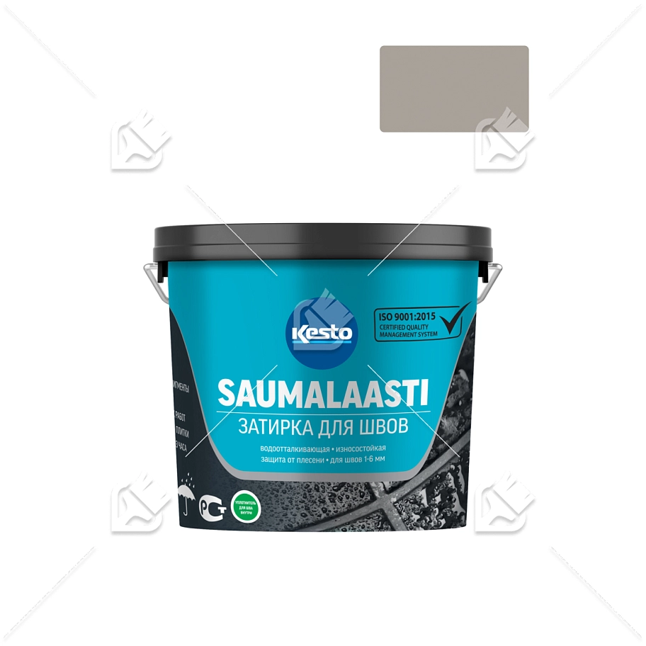 Затирка для швов Kesto Saumalaasti 41 средне-серая 3 кг