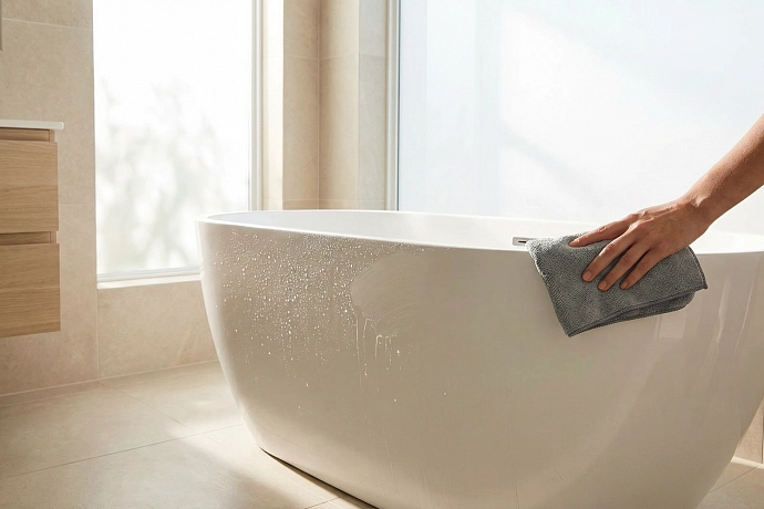 Как отмыть ванну от налёта и желтизны: безопасные способы + ржавчина