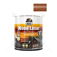 Пропитка лессирующая для защиты древесины Dufa Wood Lazur красное дерево 2,5 л