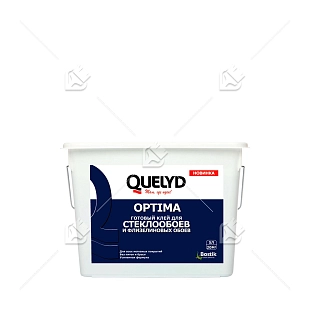 Клей для стеклообоев и флизелиновых обоев Quelyd Optima 5 кг
