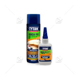 Клей цианакрилатный двухкомпонентный Tytan Professional QUICK FIX 200 мл/50 г