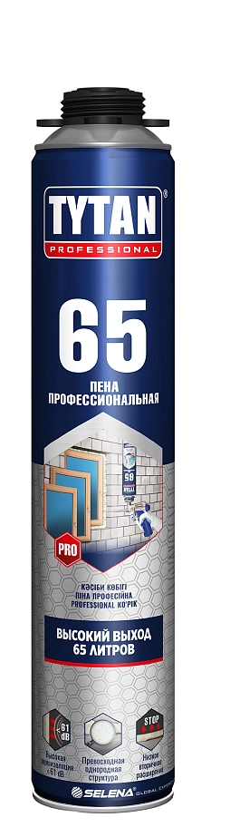 Пена профессиональная Tytan Professional 65 750 мл выход 65 л