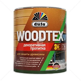 Пропитка декоративная для защиты древесины алкидная Dufa Woodtex палисандр 0,9 л.