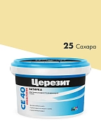 ЦерезитЗатирка д/швов до 10мм (сахара 25) 2кг СЕ 40