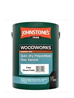 Паркетный лак Johnstone`s Quik Dry Polyurethane Floor Varnish глянцевый 5 л.