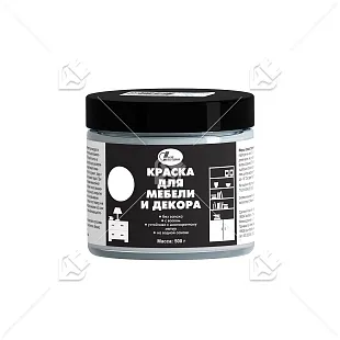 Краска для мебели и декора Новбытхим белая 0,5кг. 