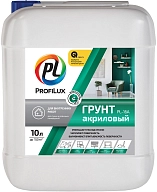 Грунт PL-16A акриловый для внутр. работ (зелёная эт.) (10л) Профилюкс