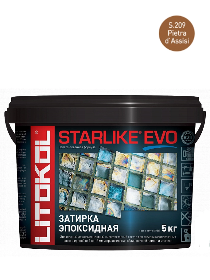 Litokol Starlike Evo / Литокол Старлайк Эво Затирка эпоксидная