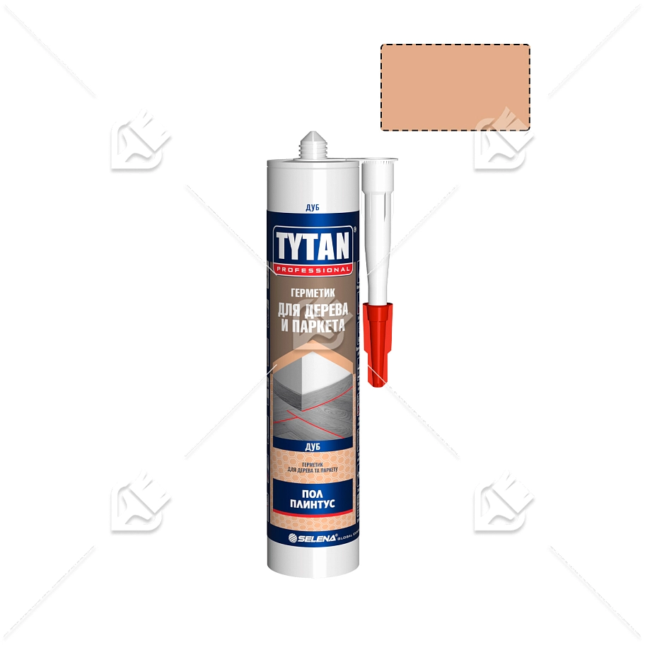 Герметик Акриловый для Дерева и Паркета Tytan Professional дуб 280 мл