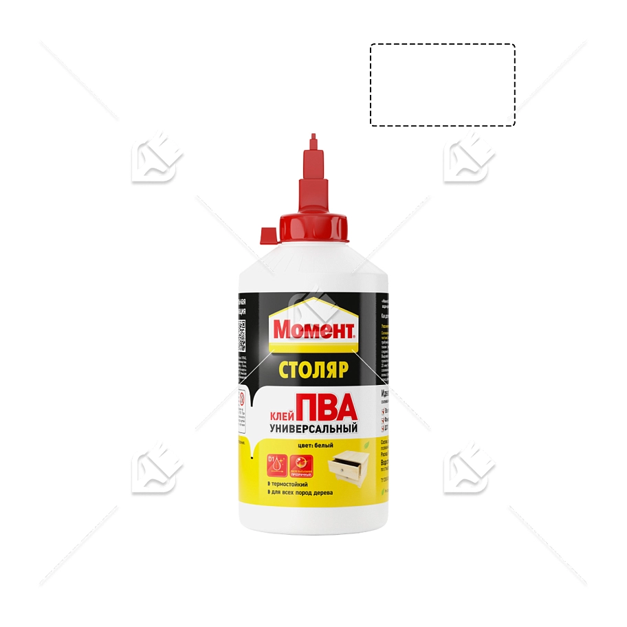 Клей столярный водно-дисперсионный Момент Столяр ПВА Универсал 750 г.