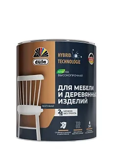 Эмаль для мебели и деревянных изделий Dufa акриловая матовая база 3 1,75 л