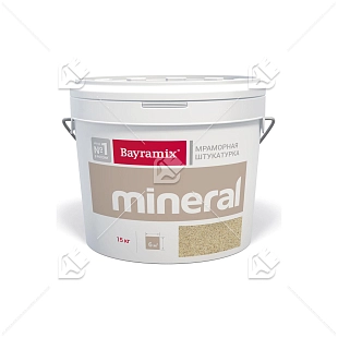Штукатурка декоративная мраморная Bayramix Mineral фракция 0,7-1,2 мм 365 15 кг