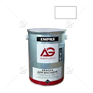 Краска фасадная AvantGarde белая база А 6,2 кг