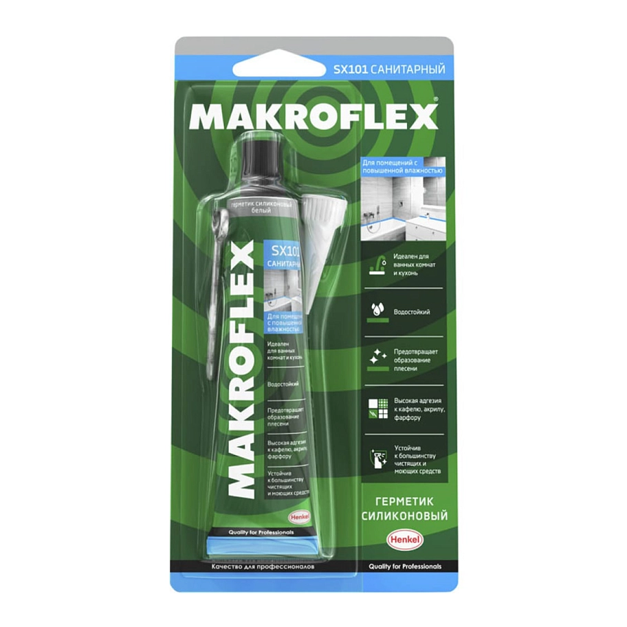 Макрофлекс SX101 Герметик силиконовый санитарный