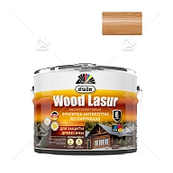 Пропитка лессирующая для защиты древесины Dufa Wood Lazur орех 9 л