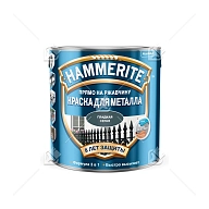 Краска для металлических поверхностей алкидная Hammerite гладкая серая 0,75 л