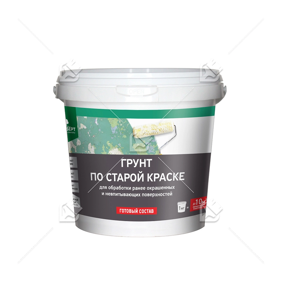 Грунт по старой краске готовый состав / 1 кг