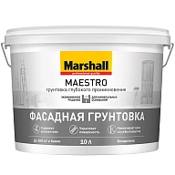 Маэстро Грунт фасадный глубокопроникающ. (10л) Marshall