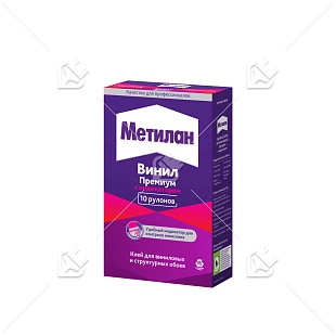 Клей обойный для виниловых обоев Метилан Винил Премиум с индикатором 300 г