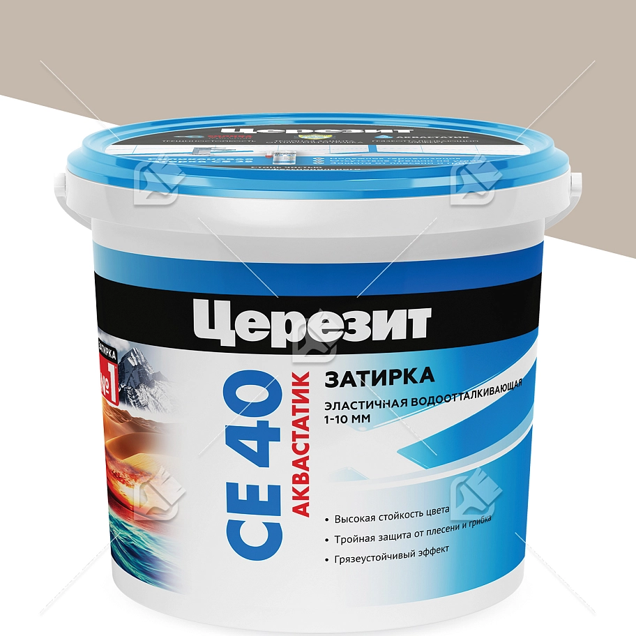 ЦерезитЗатирка д/швов до 10мм (багама 43) 1кг СЕ 40