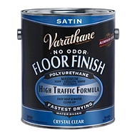 Лак для пола полиуретановый на водной основе Varathane Crystal Clear Floor Finish глянцевый 3,78 л.