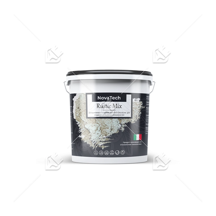 Штукатурка декоративная NovaTech Rustic Mix 16 кг