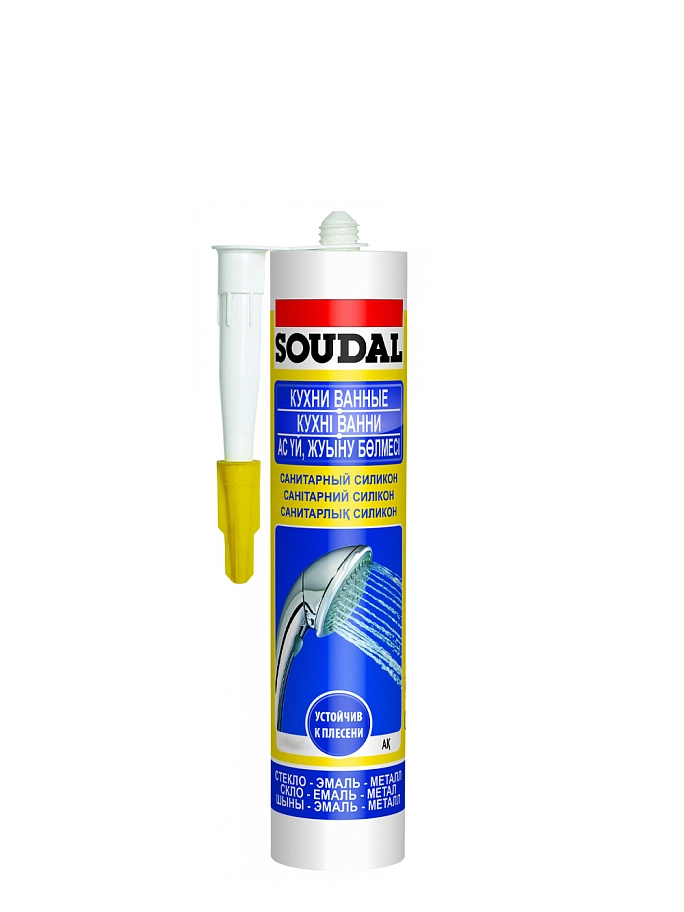 Soudal / Соудал Герметик силиконовый санитарный