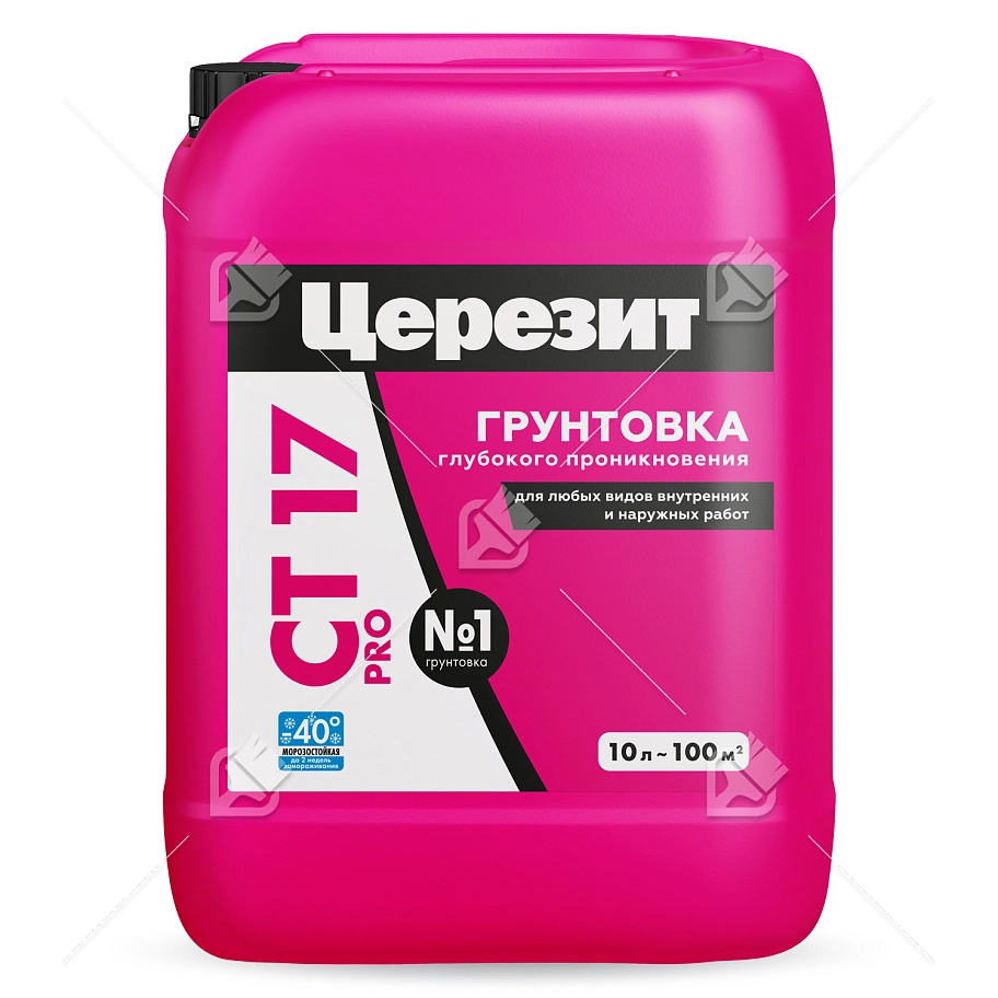 ЦерезитГрунтовка универсальная (10л) мороз. СТ 17 Pro Россия