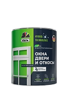 Краска для окон, дверей и откосов Dufa акриловая полуглянцевая база 3 0,65 л