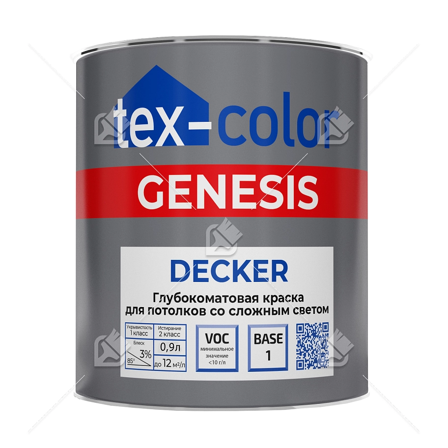 "Tex-Сolor" ВД краска Genesis Decker  база1  0,9л