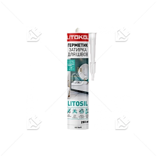 Герметик санитарный силиконовый Litokol Litosil прозрачный 280 мл