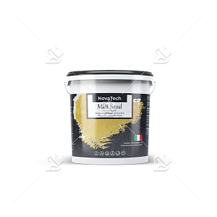 Покрытие декоративное NovaTech Matt Sand с эффектом песчаных вихрей матовый 1 л