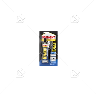 Герметик силиконовый санитарный Момент Гермент прозрачный 70 мл
