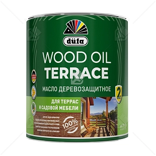 Масло деревозащитное для террас и садовой мебели Dufa Wood Oil Terrace дуб 0,9л