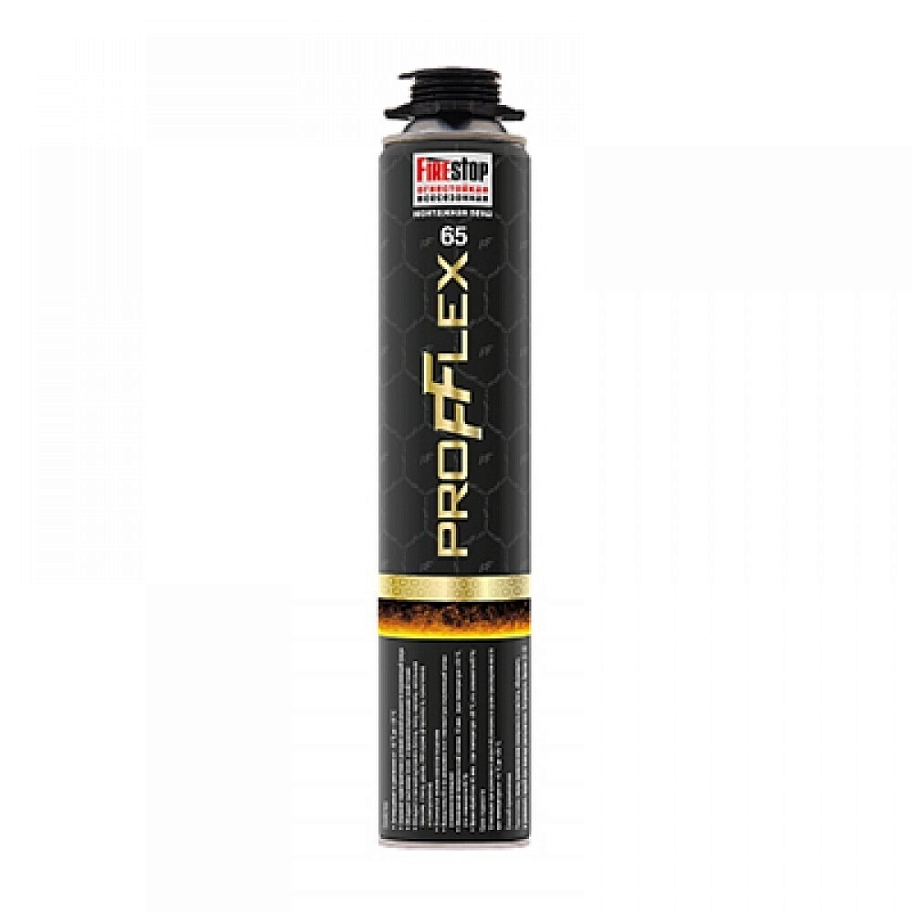 Пена противопожарная Profflex Fire Stop 850 мл. выход 65 л