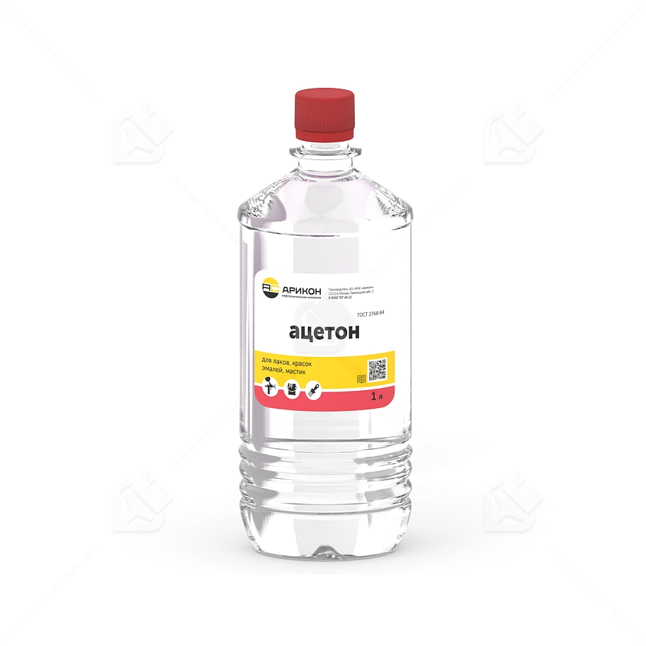 Ацетон Арикон ГОСТ 1 л.