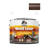 Пропитка лессирующая для защиты древесины Dufa Wood Lazur палисандр 9 л
