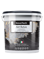 Покрытие декоративное Nova Tech Арт Бетон 8 кг
