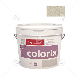 Декоративное покрытие с цветными чипсами Bayramix Colorix цвет CI 11 9 кг