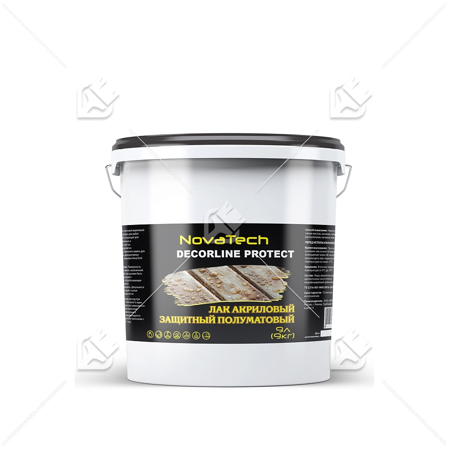 Nova Tech Decorline Protect лак акриловый 9л