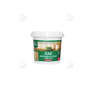 Лак термостойкий для бани и сауны Prosept 0,9 л