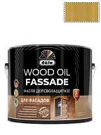 Масло деревозащитное для фасадов Dufa Wood Oil Fassade лиственница 9 л.