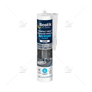 Герметик силиконовый для ванной Bostik Perfect Seal белый 280 мл.