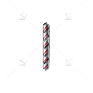 Герметик силиконовый нейтральный Soudal Silirub 2 F бесцветный 600 мл