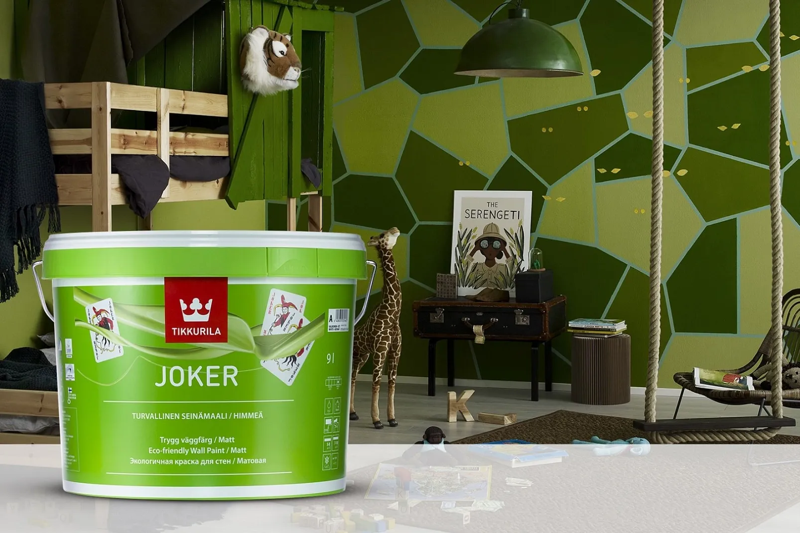 Tikkurila Joker – козырь в Вашем ремонте
